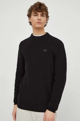 G-Star Raw sweter bawełniany kolor czarny