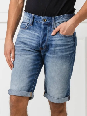 G- Star Raw Szorty 3301 | Regular Fit | denim G-Star Raw granatowy