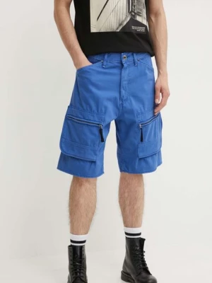 G-Star Raw szorty bawełniane kolor niebieski D24442-D551