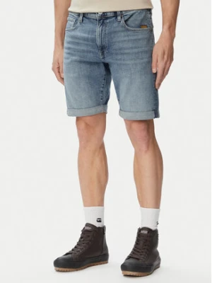 G-Star Raw Szorty jeansowe 3301 D10481-C051 Niebieski Regular Fit