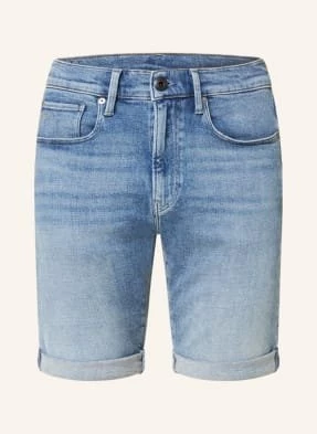 G-Star Raw Szorty Jeansowe 3301 Slim Shorts blau