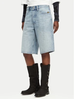 G-Star Raw Szorty jeansowe Clean Edge D28383-E352 Niebieski jasny Wide Fit