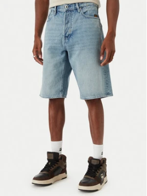 G-Star Raw Szorty jeansowe Deeggie D28474-D788 Niebieski Regular Fit