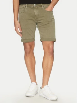G-Star Raw Szorty jeansowe Elto D10481-C258 G567 Zielony