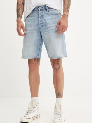 G-Star Raw szorty jeansowe męskie kolor niebieski D24411-D536