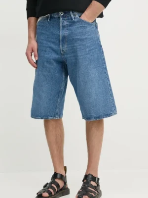 G-Star Raw szorty jeansowe męskie kolor niebieski D26129-D436