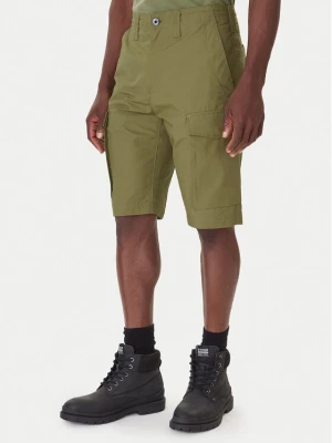 G-Star Raw Szorty materiałowe Core D26220-C973 Zielony Regular Fit