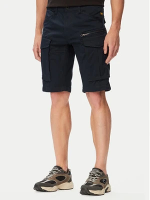 G-Star Raw Szorty materiałowe Rovic D26214-5126 Granatowy Regular Fit