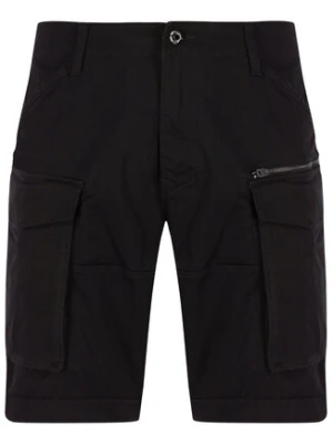 G-Star Raw Szorty materiałowe Rovic Zip D08566-5126-990 Czarny Relaxed Fit