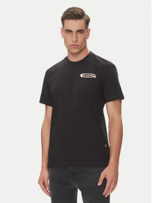 G-Star Raw T-Shirt Back Gr Arch D26047-C336 Czarny Regular Fit
