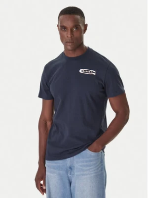 G-Star Raw T-Shirt Back Gr Arch D26047-C336 Czarny Regular Fit