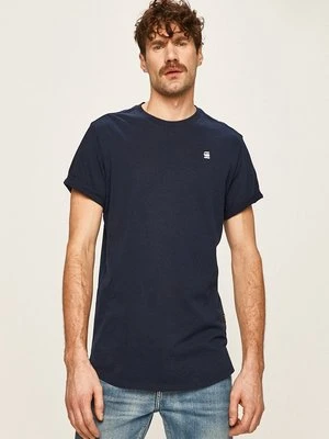 G-Star Raw t-shirt bawełniany D16396.B353 kolor granatowy