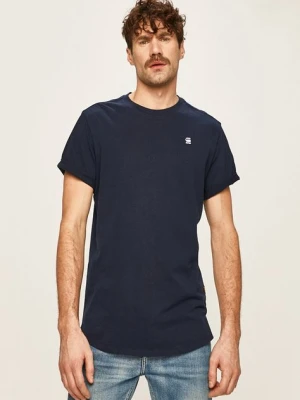 G-Star Raw t-shirt bawełniany D16396.B353 kolor granatowy