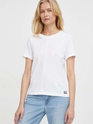 G-Star Raw t-shirt bawełniany damski kolor biały