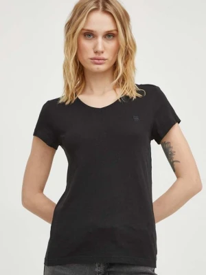 G-Star Raw t-shirt bawełniany damski kolor czarny
