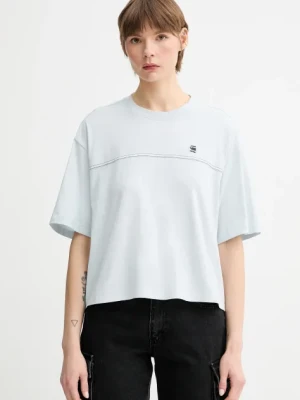 G-Star Raw t-shirt bawełniany damski kolor niebieski D26134-336
