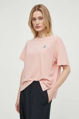 G-Star Raw t-shirt bawełniany damski kolor różowy