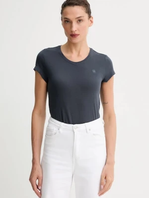 G-Star Raw t-shirt bawełniany damski kolor szary D24533-4107