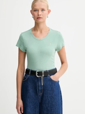 G-Star Raw t-shirt bawełniany damski kolor zielony D24533-4107