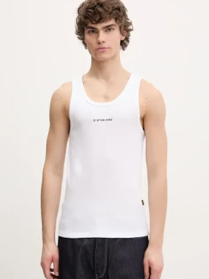 G-Star t-shirt bawełniany kolor biały D26444-5268