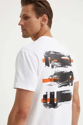 G-Star Raw t-shirt bawełniany męski kolor biały gładki D24684-C336