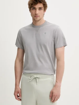 G-Star t-shirt bawełniany męski kolor szary gładki D24449-336