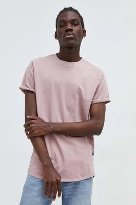 G-Star Raw t-shirt bawełniany x Sofi Tukker męski kolor fioletowy gładki