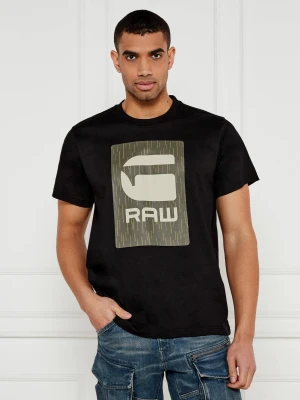 G- Star Raw T-shirt Burger box | Loose fit G-Star Raw czarny