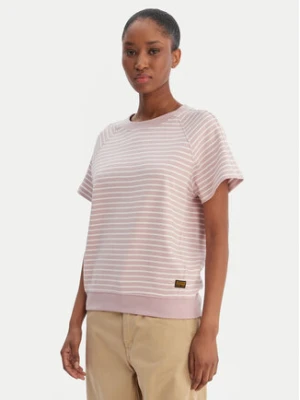 G-Star Raw T-Shirt D24512-D979 Fioletowy Regular Fit