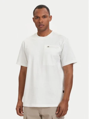 G-Star Raw T-Shirt Distressed D28891-E512 Kremowy Regular Fit