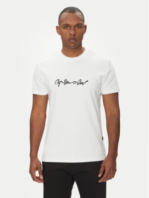 G-Star Raw T-Shirt G-Script D25150-C812 Biały Regular Fit