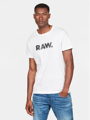G-Star Raw T-Shirt Holorn D08512-8415 Biały Regular Fit