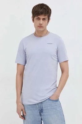 G-Star Raw t-shirt męski kolor szary gładki