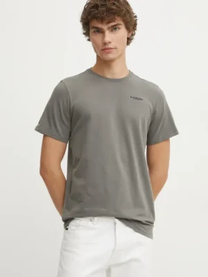 G-Star Raw t-shirt męski kolor szary gładki