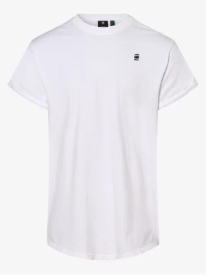 G-Star RAW T-shirt męski Mężczyźni Bawełna biały jednolity,