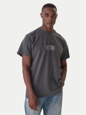 G-Star Raw T-Shirt Multi Logo D26049-C756 Niebieski Loose Fit