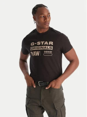 G-Star Raw T-Shirt Originals D25969-C506 1214 Czarny Regular Fit
