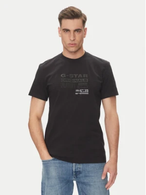 G-Star Raw T-Shirt Originals D26044-C336 Czarny Regular Fit