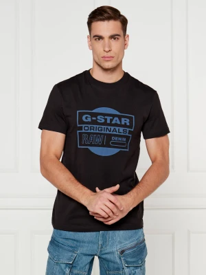 G- Star Raw T-shirt Originals | Regular Fit G-Star Raw czarny