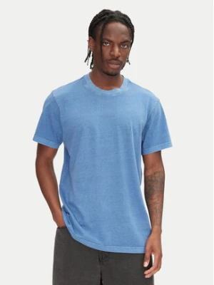 G-Star Raw T-Shirt Overdyed D27760-C756 Niebieski Regular Fit