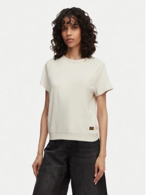 G-Star Raw T-Shirt Reglan D24512-D976 Kremowy Regular Fit