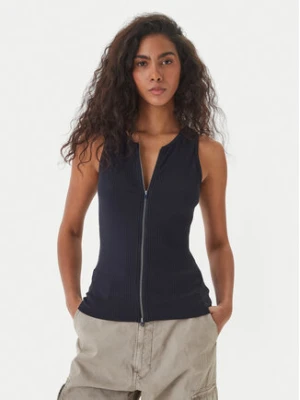 G-Star Raw Top D28735-D107 Granatowy Slim Fit