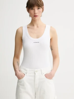 G-Star Raw top damski kolor biały D26065-D253