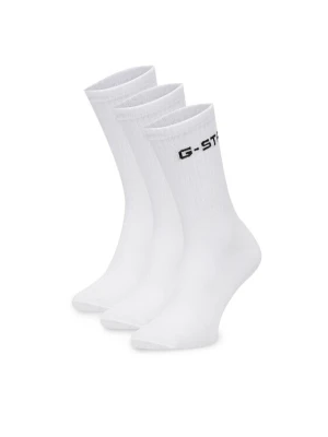 G-STAR Skarpety krótkie CEO_AS_G_STAR_001W_AW26 (3-PACK) Biały