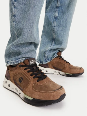 G-STAR Sneakersy EO-KOEN-01 Brązowy