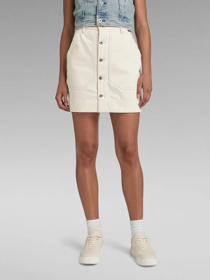 G-Star Spódnica w kolorze kremowym rozmiar: 34
