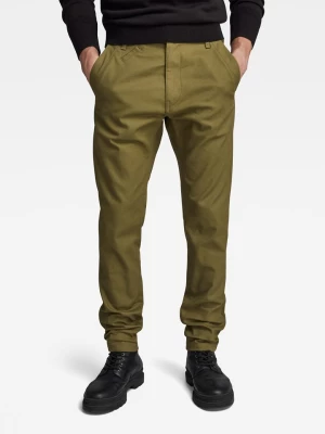 G-Star Spodnie chino "Bronson 2.0" w kolorze khaki rozmiar: W30/L34