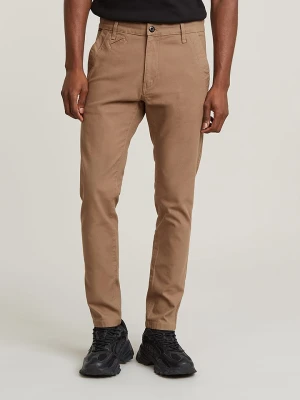 G-Star Spodnie chino w kolorze jasnobrązowym rozmiar: W38/L36