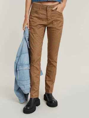 G-Star Spodnie chino w kolorze jasnobrązowym rozmiar: W30