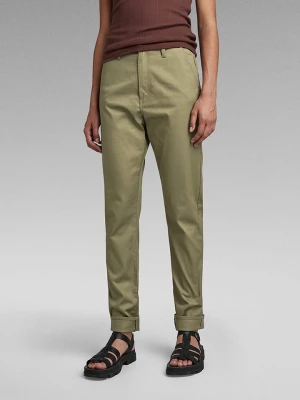 G-Star Spodnie chino w kolorze khaki rozmiar: W27/L30